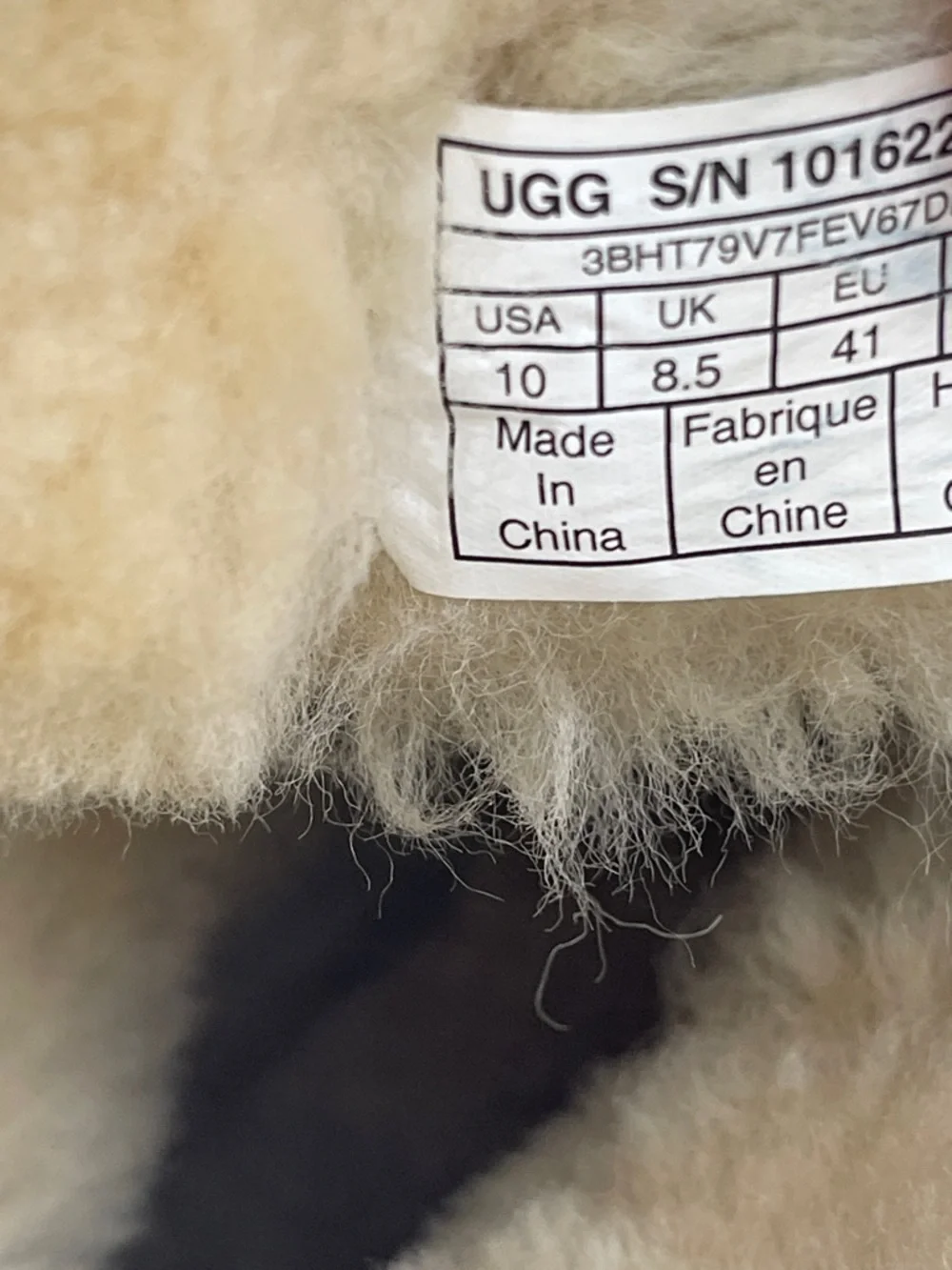 UGG classic chestnut